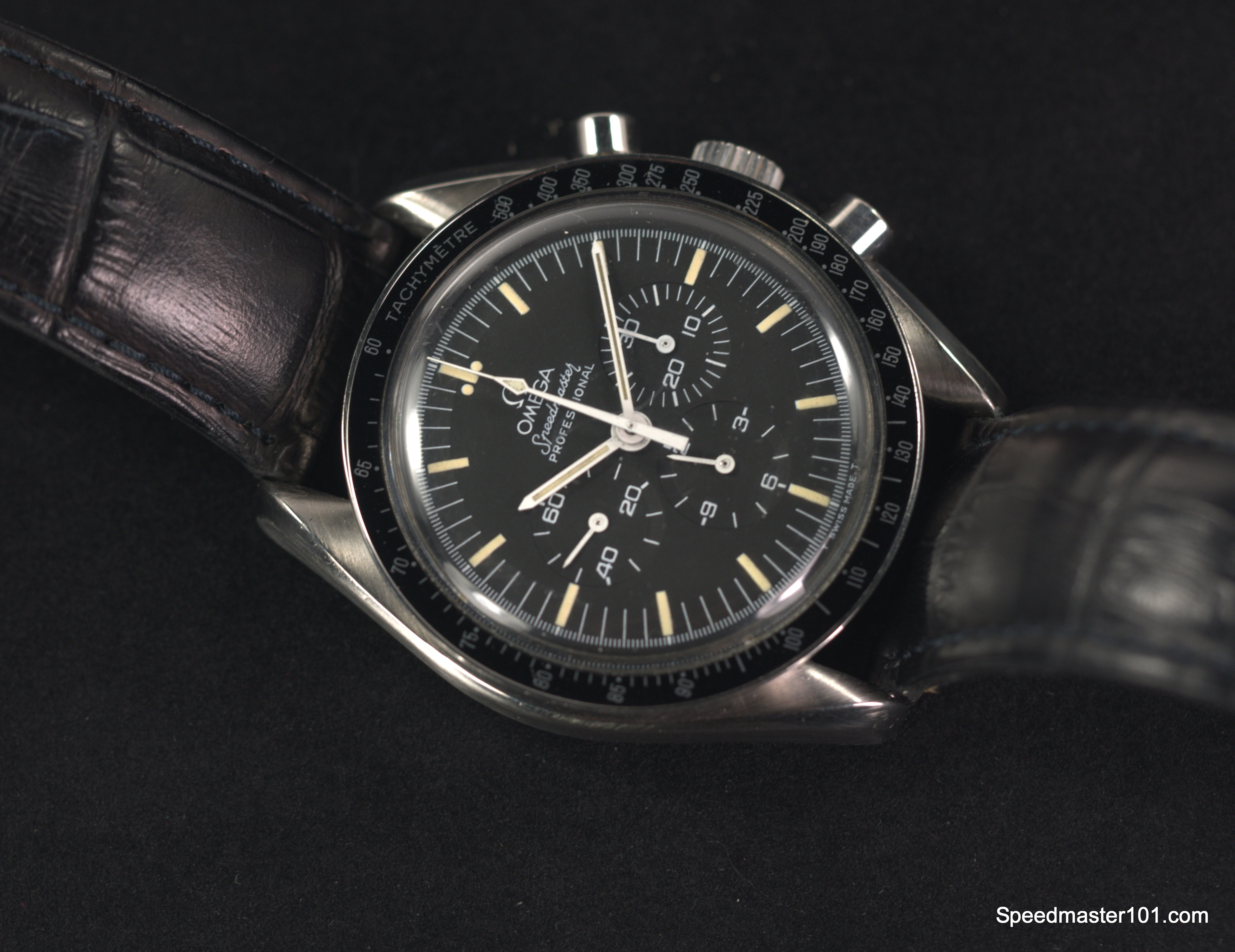 A watch that started out as a 2998. The movement has the same first six digits as more than one of my original 2998's, so I do not believe it is a semaster or deville movement.